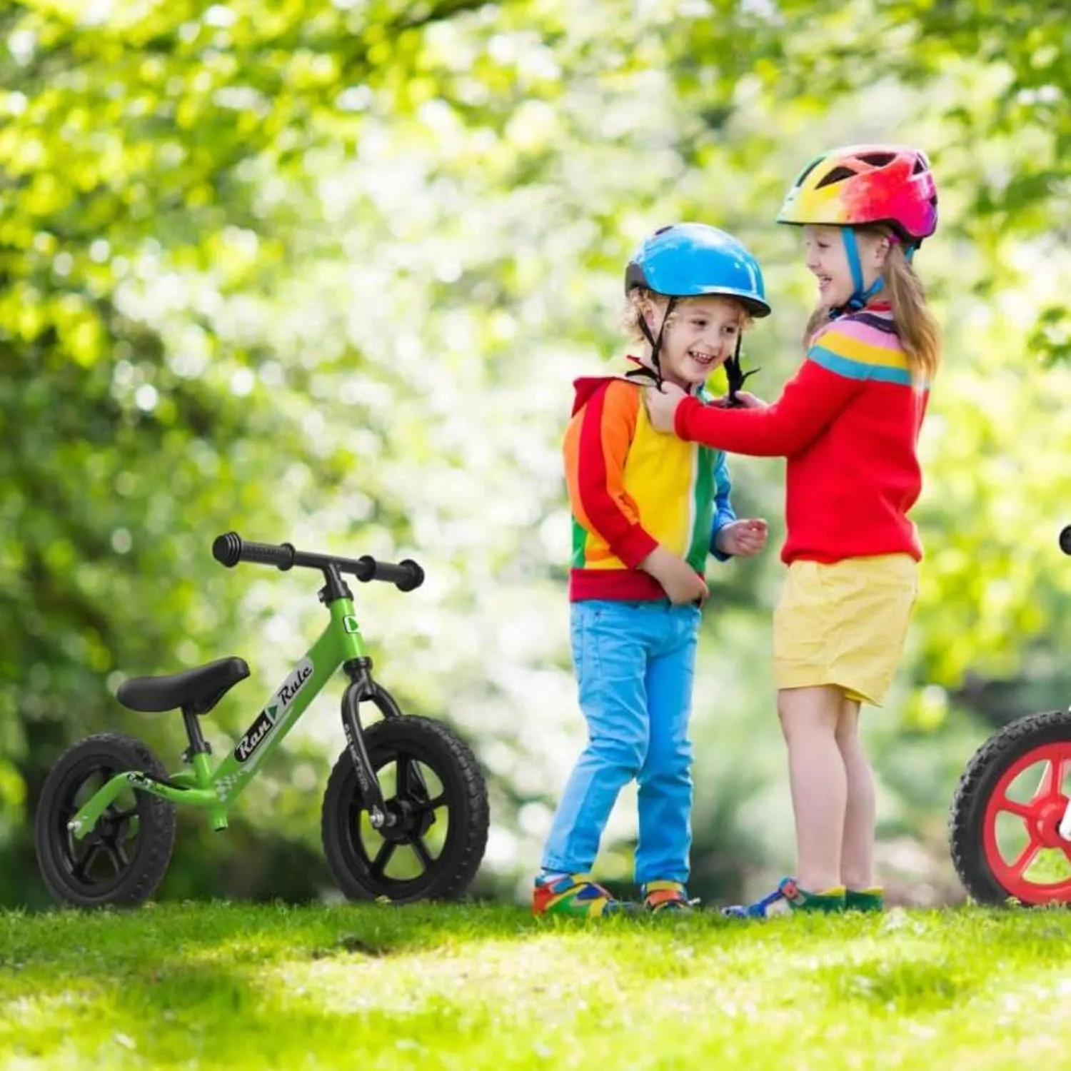 Bike for 2 to abysmal exclude stench practice fare 5 Years Old Boys Girls Toys Gift, Lightweight Adjustable Seat and Handlebar Training Bicycle 12 Inch Wheel RoyalBaby Toddler Balance 