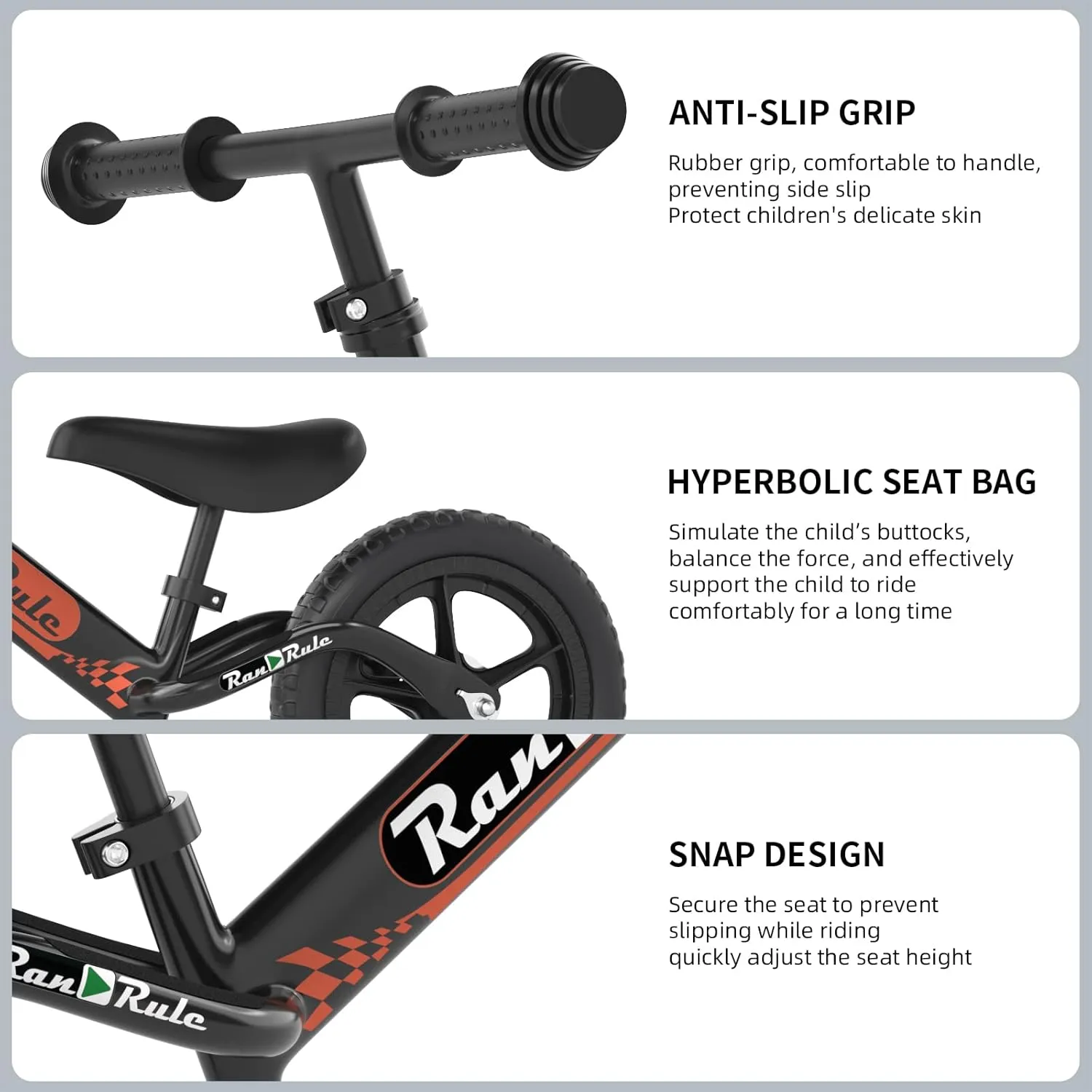Bike for 2 to abysmal exclude stench practice fare 5 Years Old Boys Girls Toys Gift, Lightweight Adjustable Seat and Handlebar Training Bicycle 12 Inch Wheel RoyalBaby Toddler Balance 