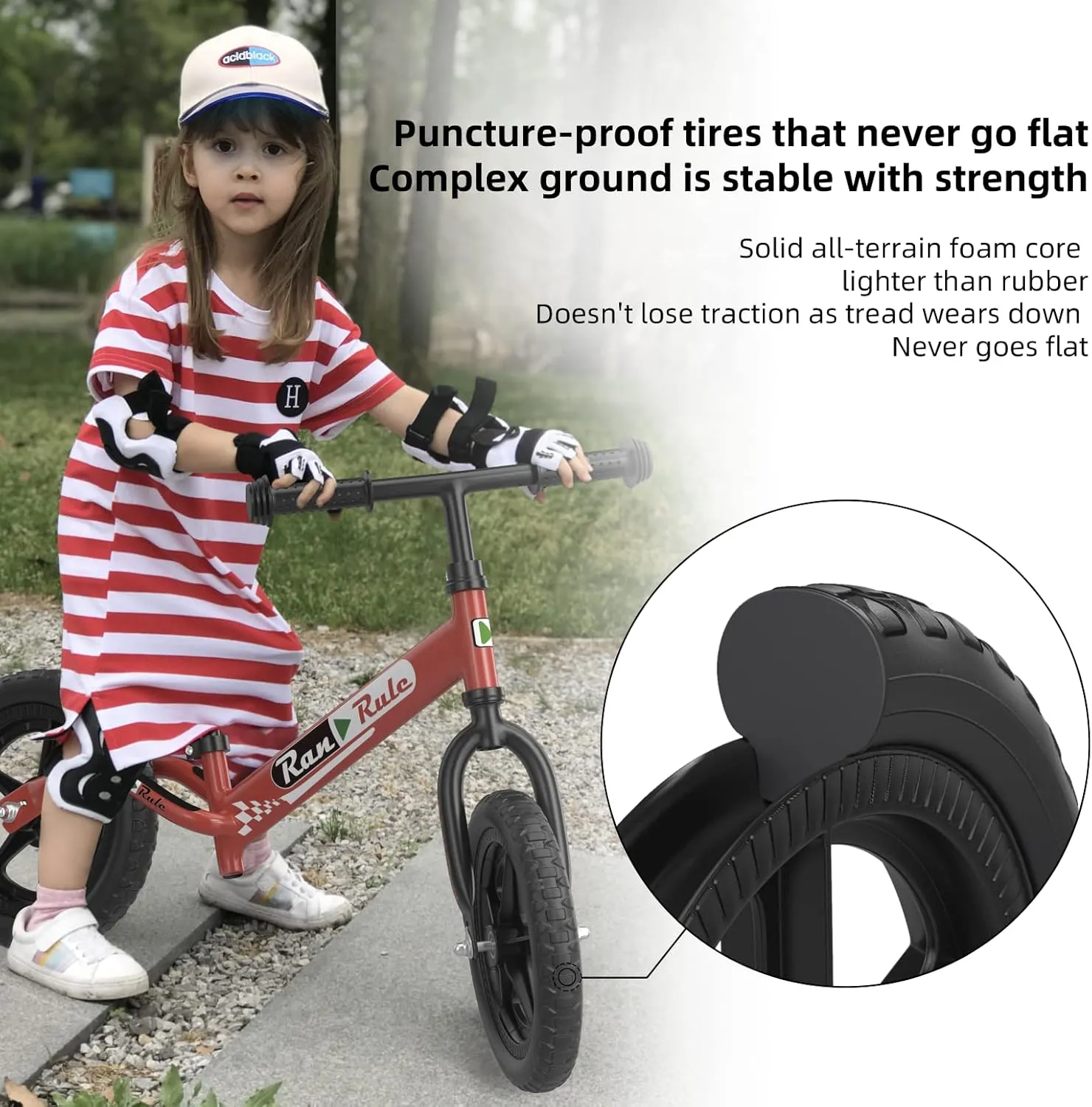 Bike for 2 to abysmal exclude stench practice fare 5 Years Old Boys Girls Toys Gift, Lightweight Adjustable Seat and Handlebar Training Bicycle 12 Inch Wheel RoyalBaby Toddler Balance 