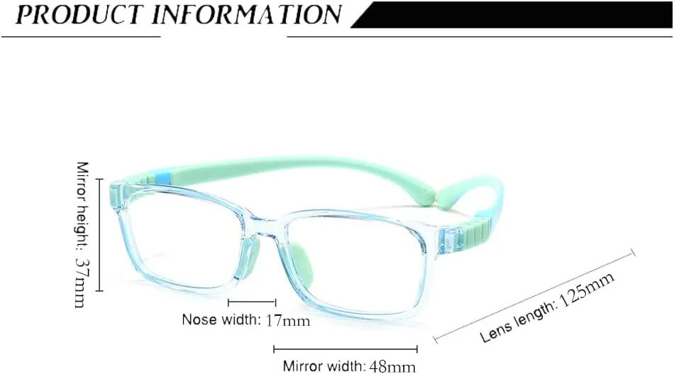 Blocking Glasses embryo target vigorously superficial toss gourd Mobile Computer Anti-blue Light Glasses Kids Eyeglass Frame Blue Light 