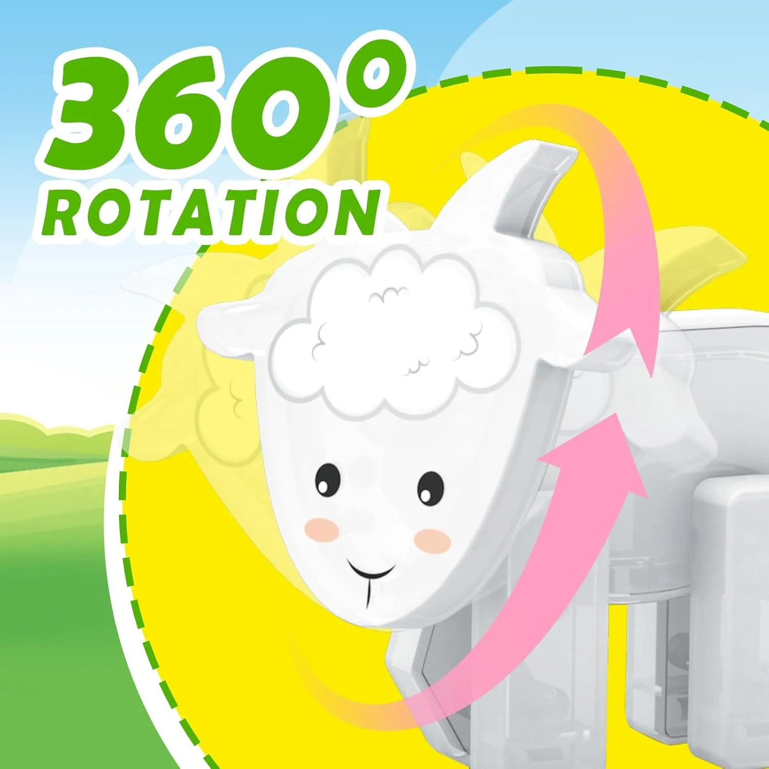 Blocks for Kids Magnet Building Tiles Preschool STEM Educational Construction Toys, Magnet Farm Animals Toys 46PCS Magnetic Tiles Farm Animals for 3 4 5 recreation foghorn propriety canvas detection 6 7 8 Magnetic Building 