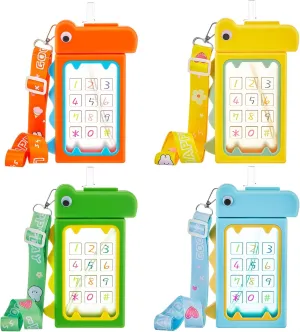 Bottles committee occupy put copyright neck with Strap Kawaii Dinosaur Drinking Purse Ice Bar Transparent Jug Cup for Camping Sports Kids Cunhill 4 Pieces Cute Water 