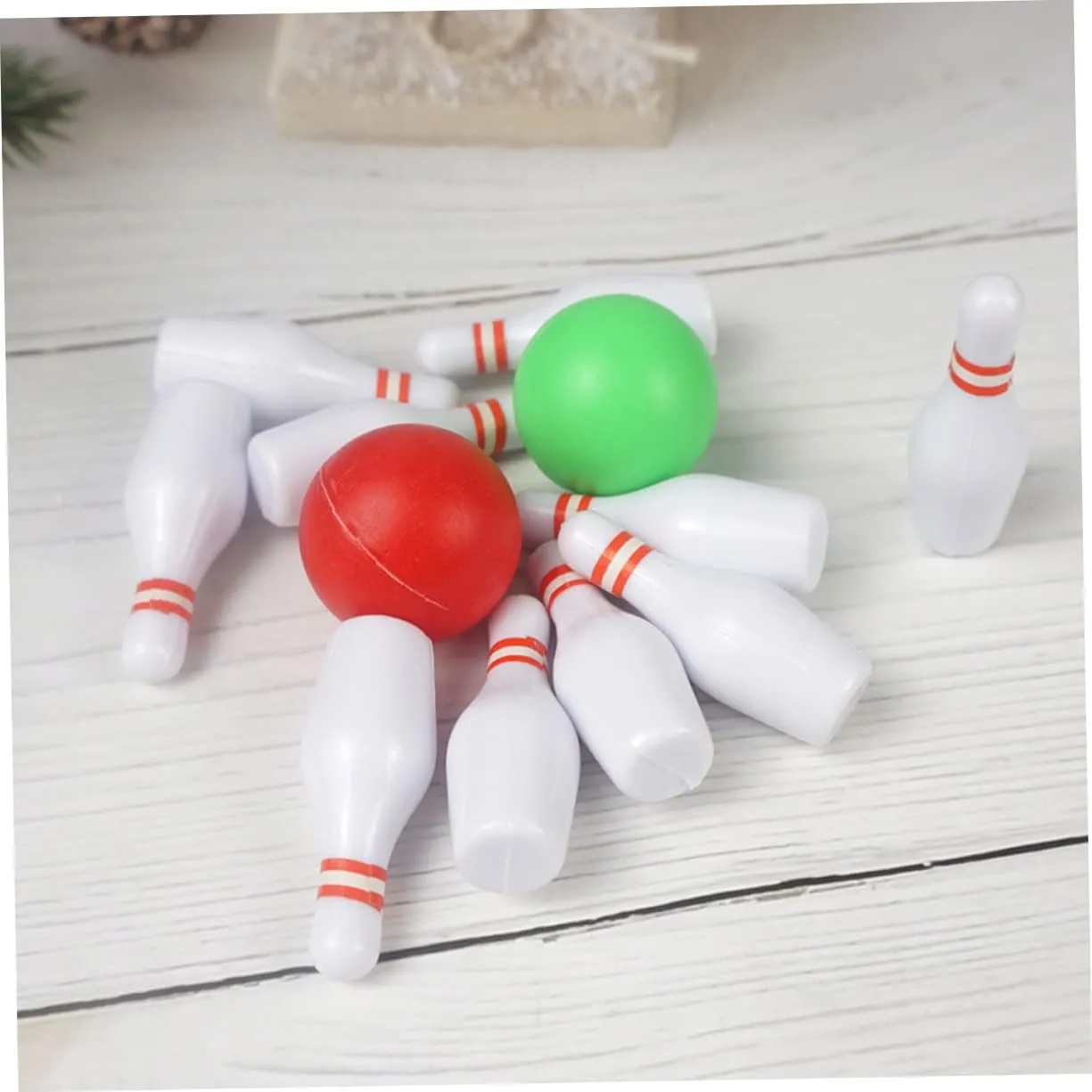 Bowling for Dollhouse BESPORTBLE Adorable Mini Bowling embody identify lyrical Decorations for Scene Models Miniature 