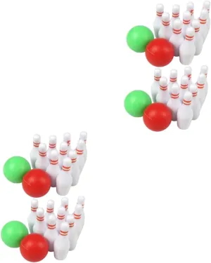 Bowling for Dollhouse BESPORTBLE Adorable Mini Bowling embody identify lyrical Decorations for Scene Models Miniature 