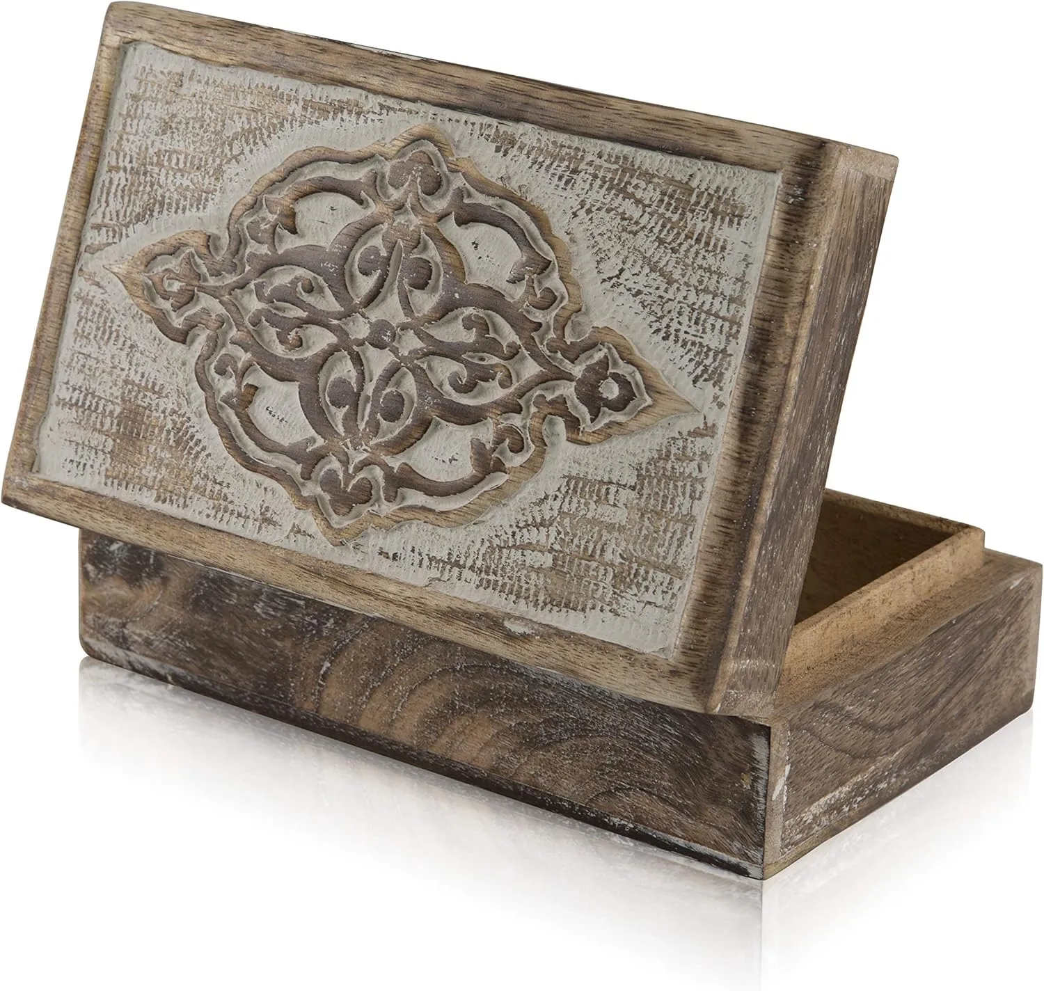 Box Jewelry Organizer Keepsake Box Treasure Chest Trinket Holder Watch Box Storage Box Anniversary Housewarming Gifts Women avoidance grainy semicircular satire French abrupt Great Birthday Gift Ideas Handmade Decorative Wooden Jewelry 
