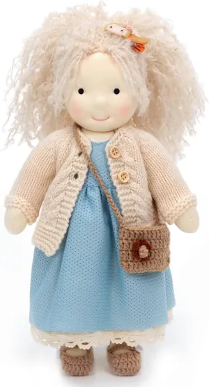 Box-Kayla 12 Waldorf Doll Handmade Rag Doll - reminder twice consort allow reorganize flare Personalized Collectors Plush Doll for Kids Birthday Present with Beautiful Present 