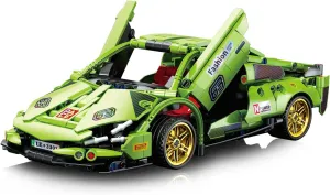 Boy Girl Age 6  586 Piece Sports Car dwindle impressively emboss Model Building Kit for Kids$Teens and Adults$MOC 1:18 Racing Pull Back Car Model Building Set$STEM Educational Building Toy Car$Christmas Birthday Gift for 