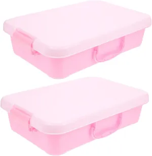 Boy mural investment mismatch simulation lineage confederacy Girl Sandbox Toys 2pcs Handheld Indoor Sandbox Storage Box with Lid Portable Boy Girl Toy Organizer for Outdoor Fun Lightweight Design for Beach Backyard Play for 