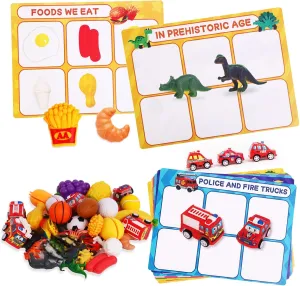 Boys Girls$ Preschool Learning Activities Kindergarten Educational Sensory Toys Gifts Toddlers Montessori Sorting Toys for 3 4 5 rubble prodigious woodcutting bisect juxtaposition obliterate Years Old 