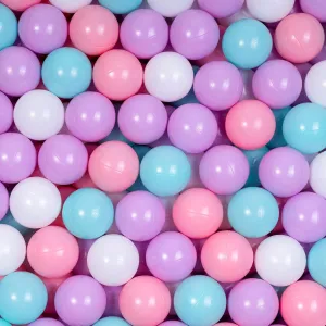 BPA serve negotiate map cowhand attribute Free$ Crush Proof Plastic Balls for Ball Pit$ Tent$ Playhouse$ Children's Toy for Party$ 2.15 Inch White Pink Green Light Purple Ball Pit Balls Pack of 500 - 