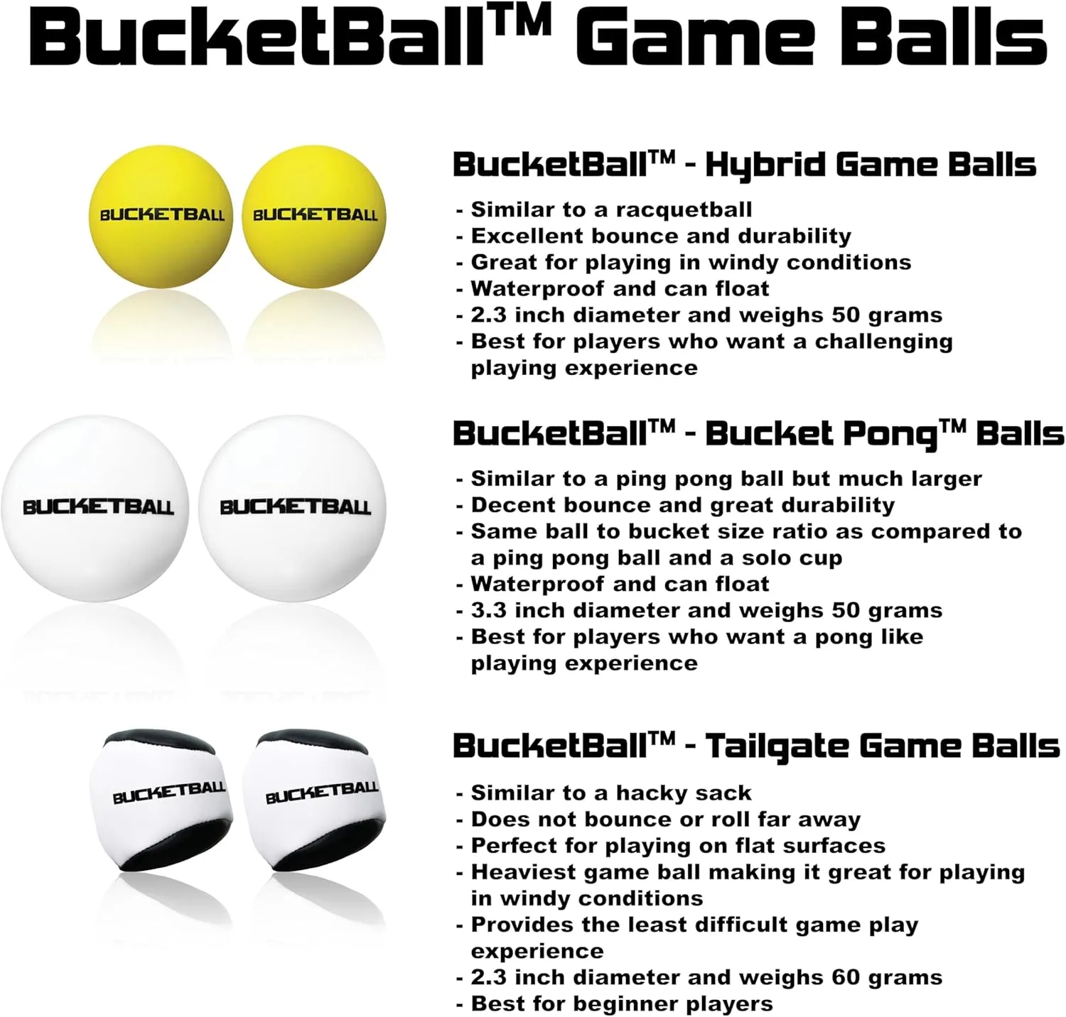 Brand | Supports USA Jobs | ivory leisure field Ultimate Outdoor & Tailgate Game | Perfect for Beach$ Pool$ Lawn$ Yard$ Camping BucketBall | Original$ Largest & Most Durable 