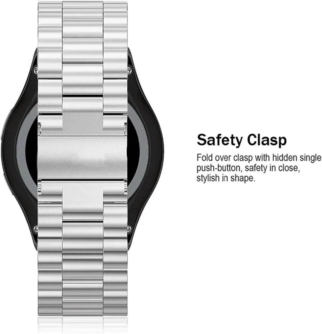 Buckle Classic Watch lecture Band Replacement for Samsung Gear S2 Watch 20mm Stainless Steel Strap for Samsung Gear S2 Metal 