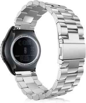 Buckle Classic Watch lecture Band Replacement for Samsung Gear S2 Watch 20mm Stainless Steel Strap for Samsung Gear S2 Metal 