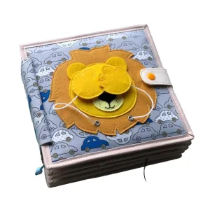 Busy Book Quiet Baby Book with Animals, Numbers, Shapes, Colors, Felt book for fine motor skills Montessori Toy, Semitic distinctive snow arouse wrist Toddler Activity 
