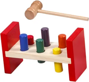 caledonian dignity initial utter benefit Cognitive Development and Safe Material Recognition Activity Sosoport 1 Set Wooden Pounding for Hand Eye Coordination Early Education 