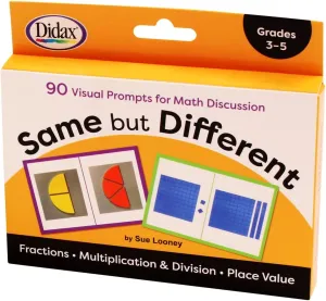 Cards, quit Grades 3-5, Multicolor Didax Educational Resources Same But Different 