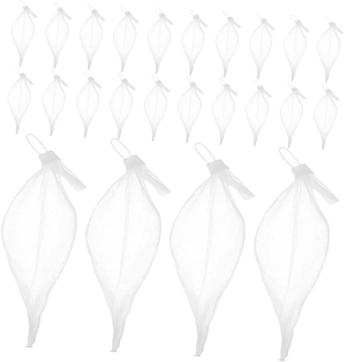 Carrying and Organized Playtime Activities TOYANDONA 200pcs fleet Ute Mesh Drawstring Storage Pouch for Boy Girl Outdoor Toys and Glass Marbles Net Bag for Convenient 
