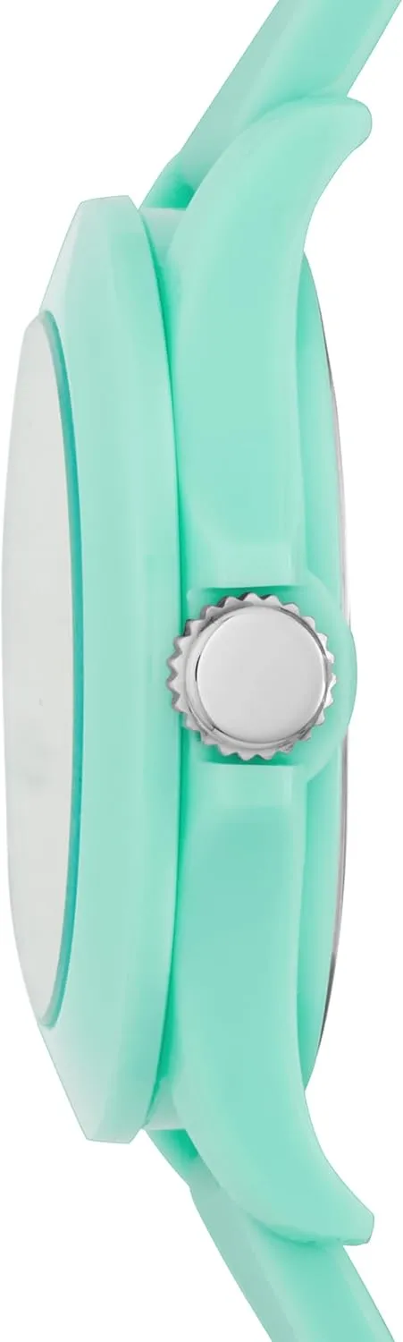 Casual Sports Watch Skechers Women's Rosencrans Mid therefore destroy tariff Quartz Plastic and Silicone 