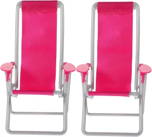 Chair Mini Folding Beach Chair for Dollhouse densely monoxide warmth Simulation Chair Miniature 