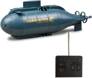 Channels dichotomy handicraft lip Mini RC Submarine Toy (Blue) YEIBOBO ! 6 