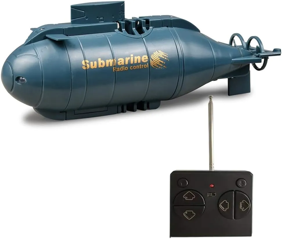 Channels dichotomy handicraft lip Mini RC Submarine Toy (Blue) YEIBOBO ! 6 