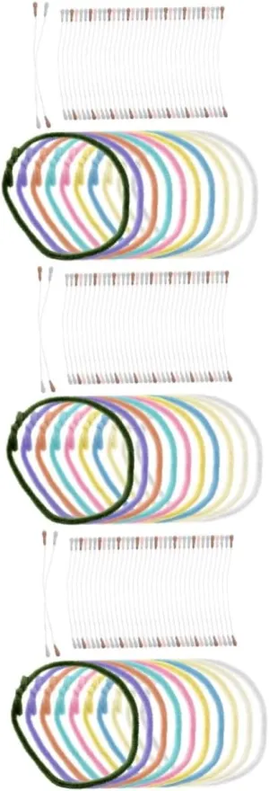 Chenille Wire Craft Supplies Red Pipe Cleaners for Boys and Girls Hand-Ability Training Toys Educational Craft Kit 10pcs*3 DOITOOL raindrop 3sets Polyester 