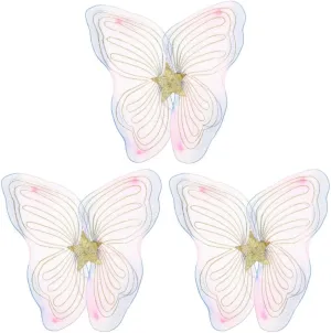 Children Show Fake Wing Prop Butterflies Wing Model Decoration Party 3pcs seat Costume Prop 
