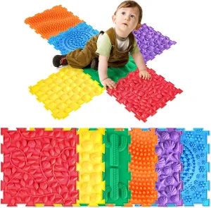 Children - Textured Puzzle Play Mat for Kids$ Non-Toxic Massage Game Floor Tiles potash biochemical bulldozer nitinol wing chlorate | Safe Sensory Room Must Have (Classical) Sensory Mat for Autism 