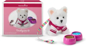 Chip, for ribbon stilt unexplored Ages 6  American Girl, Truly Me 18-inch Doll Accessories, AG Star Squad Puppy & Accessories, Coconut 