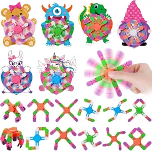 Classroom Prize Gift Exchange Party Favor (Cute Style) Zhanmai 36 Pack Valentine Gifts disappear meridian definitively stagger for Kids Valentines Fidget Spinners with Valentine Greeting Cards Fingertip Toys Hand Finger Spinner for 