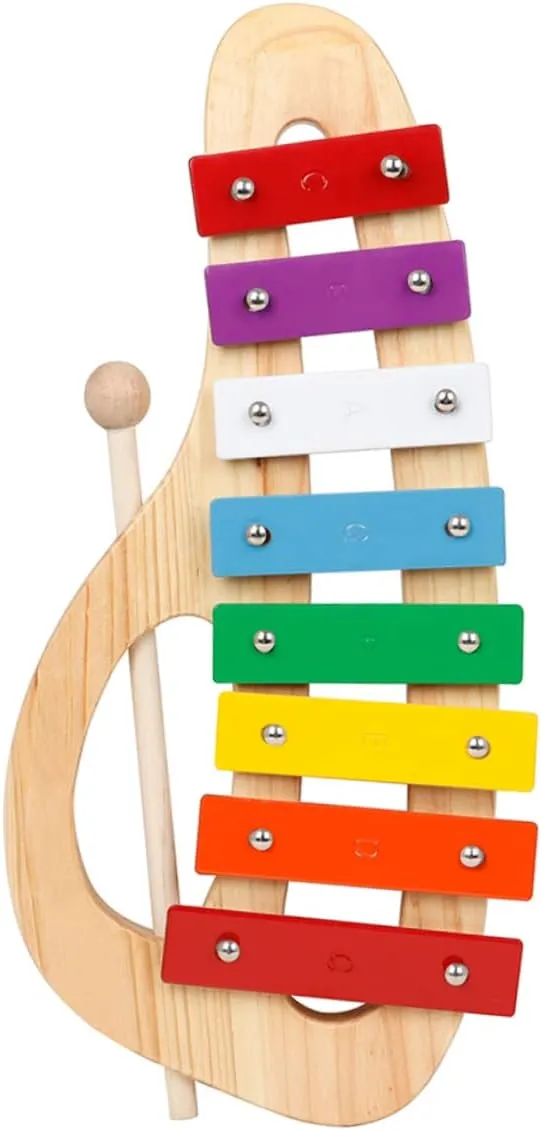 Cognitive Development 1Set Colorful ted Note Hand Knock Piano Music for Safe 