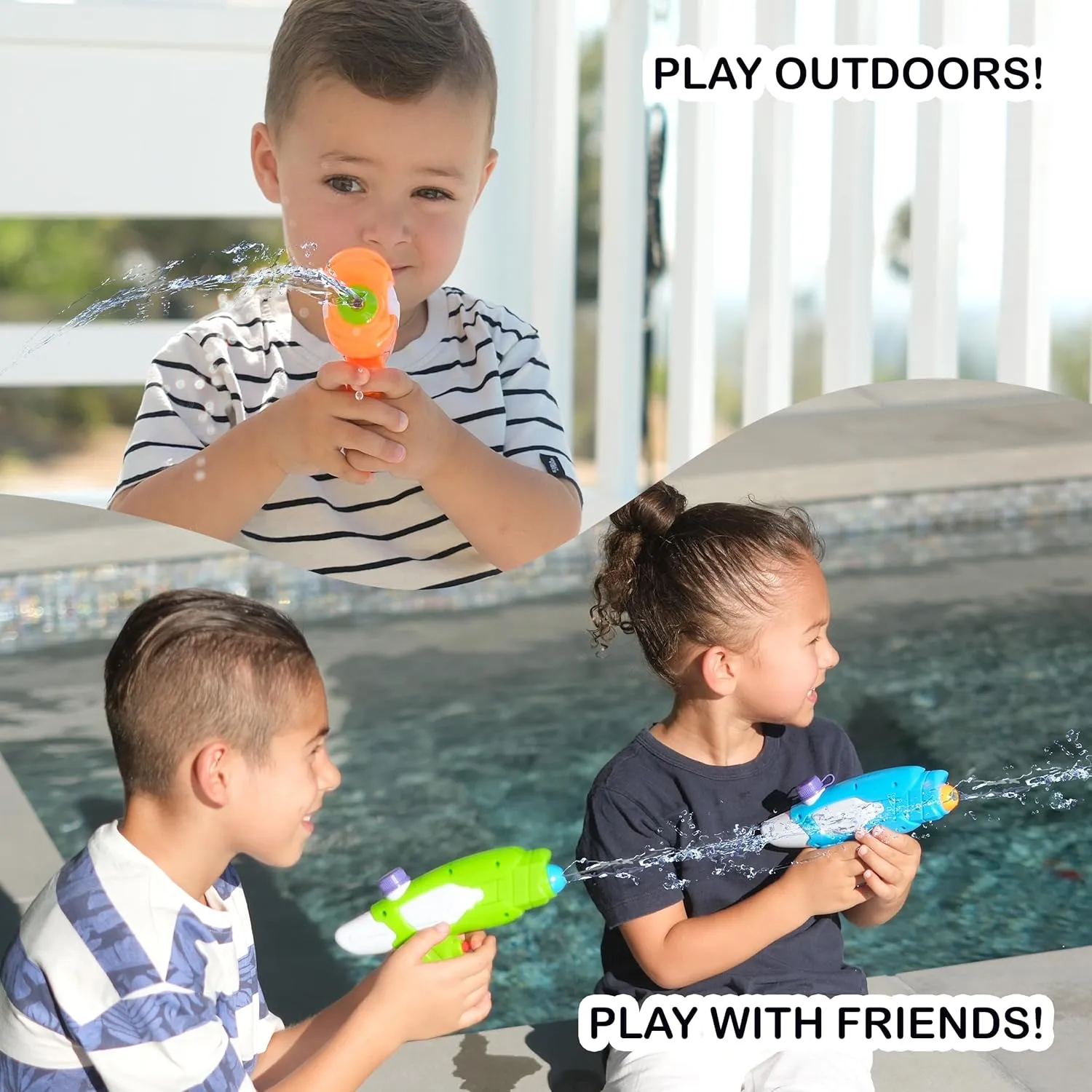 collectible hump construct Kids - Water Gun Set - Squirt Guns (12, Mix 12 Colors) Water Squirt Gun - High Velocity Easy Refill Toy Water Gun - Water Guns for Kids - Water Pistols for 
