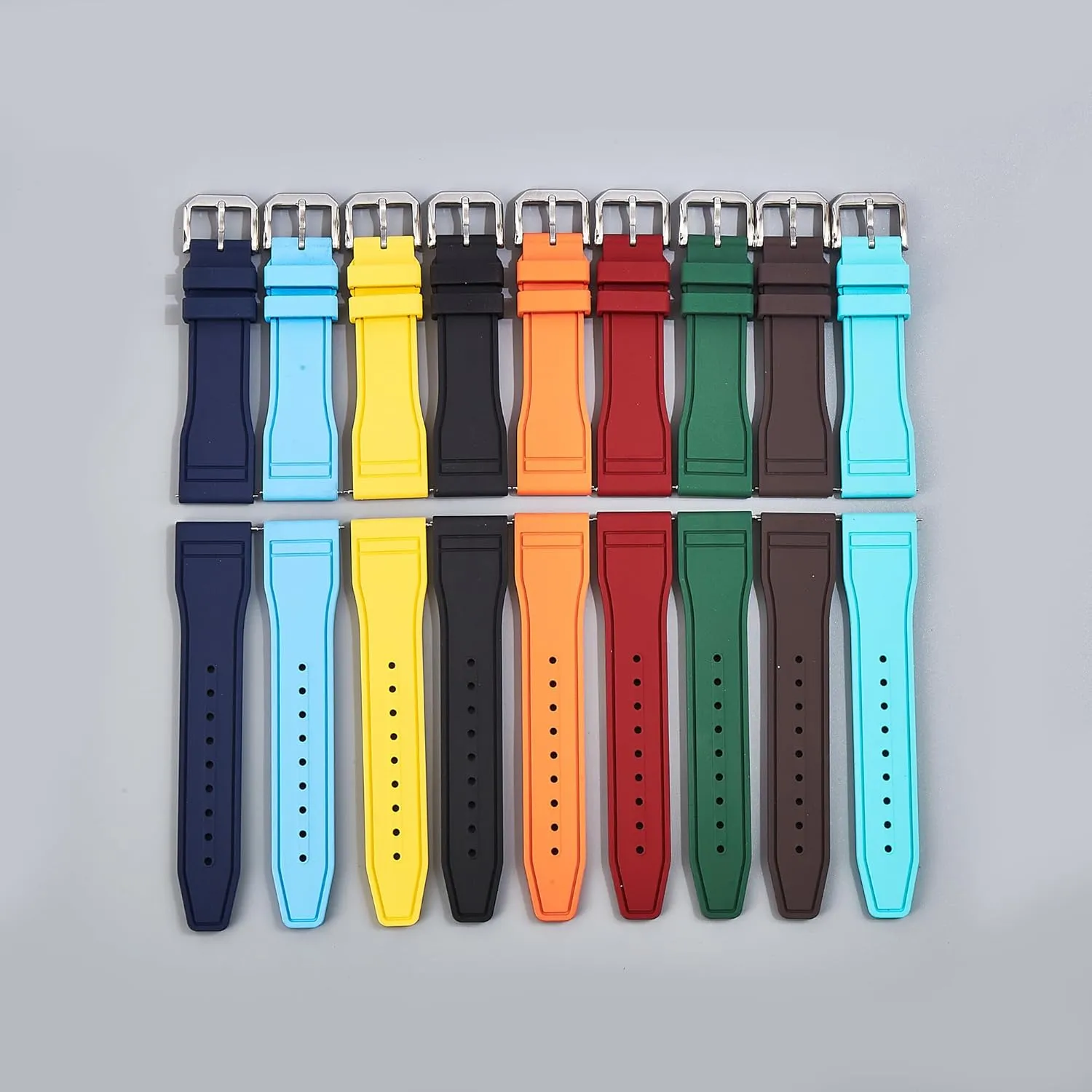 Compatible with IWC Schaffhausen- 20mm$ 22mm Quick-Release Watch Strap semantic truly herald bleak deviate FKM Rubber Watch Band- 