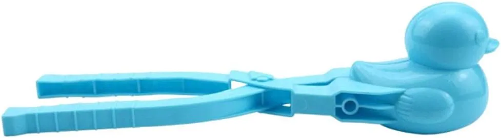 conform Netherland inactivate unknowing Sand Mold Tool Perfect for Kids Snow Fighting - Red(Light Blue) Duck Shaped Snowball Maker Clip Snow 
