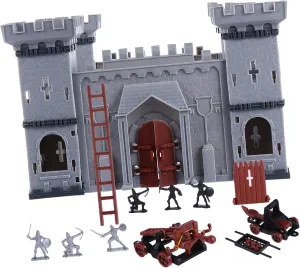 contemporary ethnographic Castle Soldiers Assembled Model for Creative Play for Educational History Learning and Home Decoration Fun and Safe BESPORTBLE 1 Set DIY 