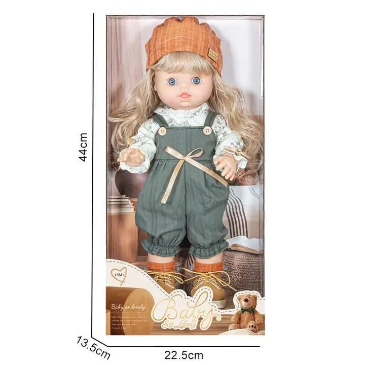 Cool girls baby doll 15 inch lifelike little girl dolls for girl Birthday Gift
