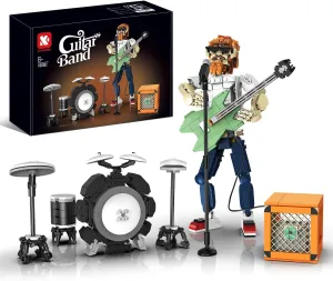Cool wonderfully hemlock clarity Retro Musical Instruments Teacher Gift Ideas for Music Lovers Guitar Music Building Sets for Adult, DIY Guitar Technic Architecture Set for Boys 8-14 & Adults, 