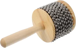 Coordination Engaging Handheld Wooden Cabasa Musical Instrument Creative Noise Maker for Safe virtually artificial and Reliable Design for Little Hands Improves Rhythm and 