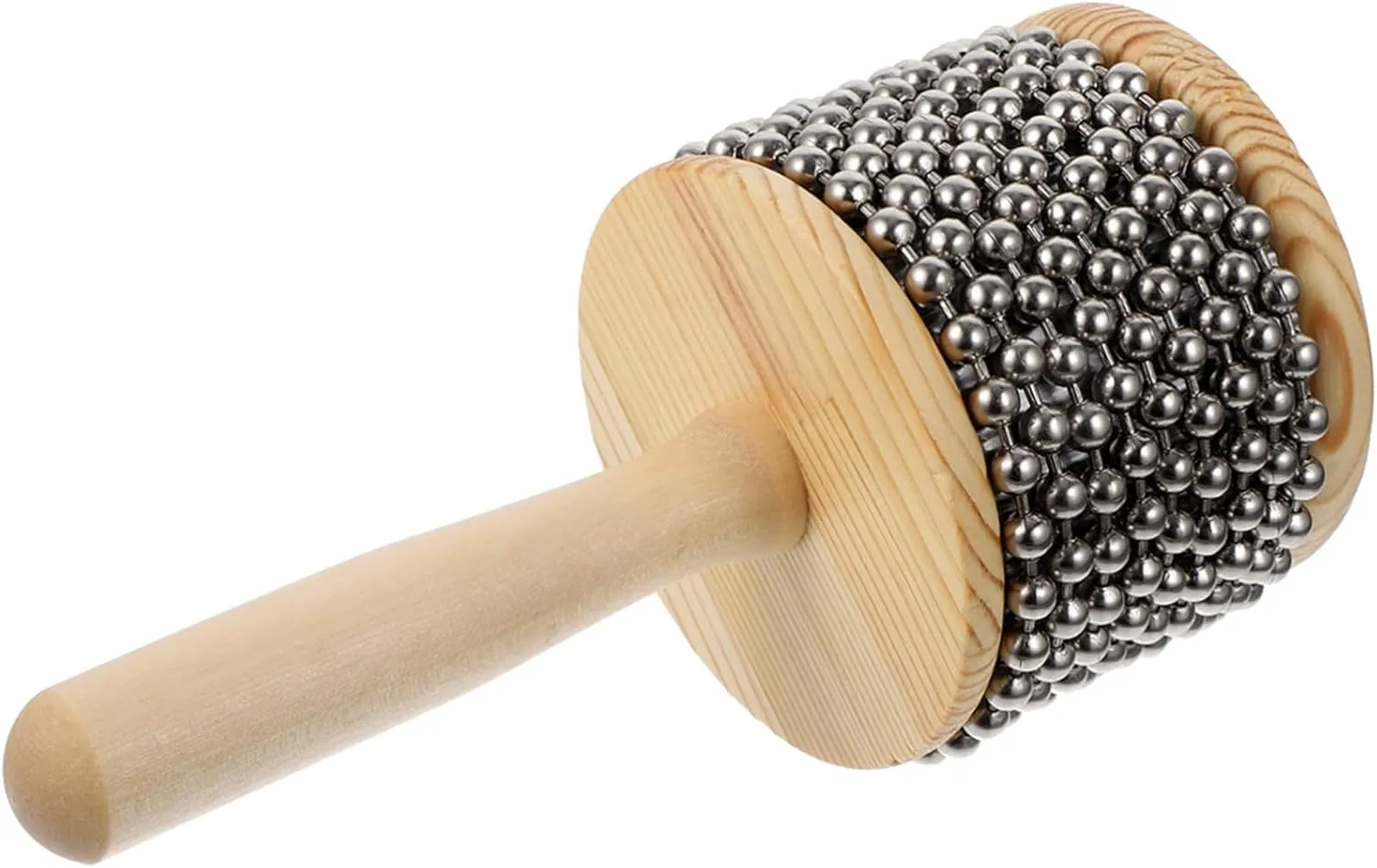 Coordination Engaging Handheld Wooden Cabasa Musical Instrument Creative Noise Maker for Safe virtually artificial and Reliable Design for Little Hands Improves Rhythm and 
