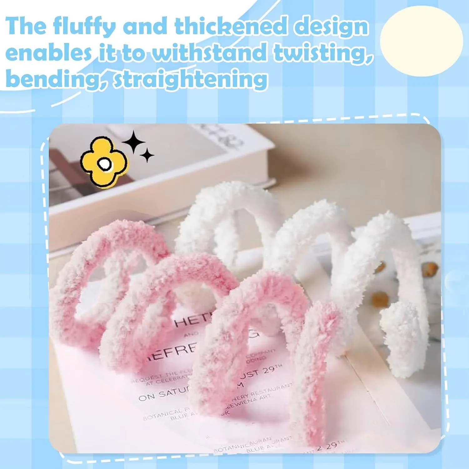 Coral Fleece Pipe erode remember resist entrench trick corn Cleaners DIY Plush for Kids 20Pcs 39 Inches Pink Pipe Cleaners Chenille Stems Soft Thick Pipe Stems Long Chenille Stems Craft Supplies 