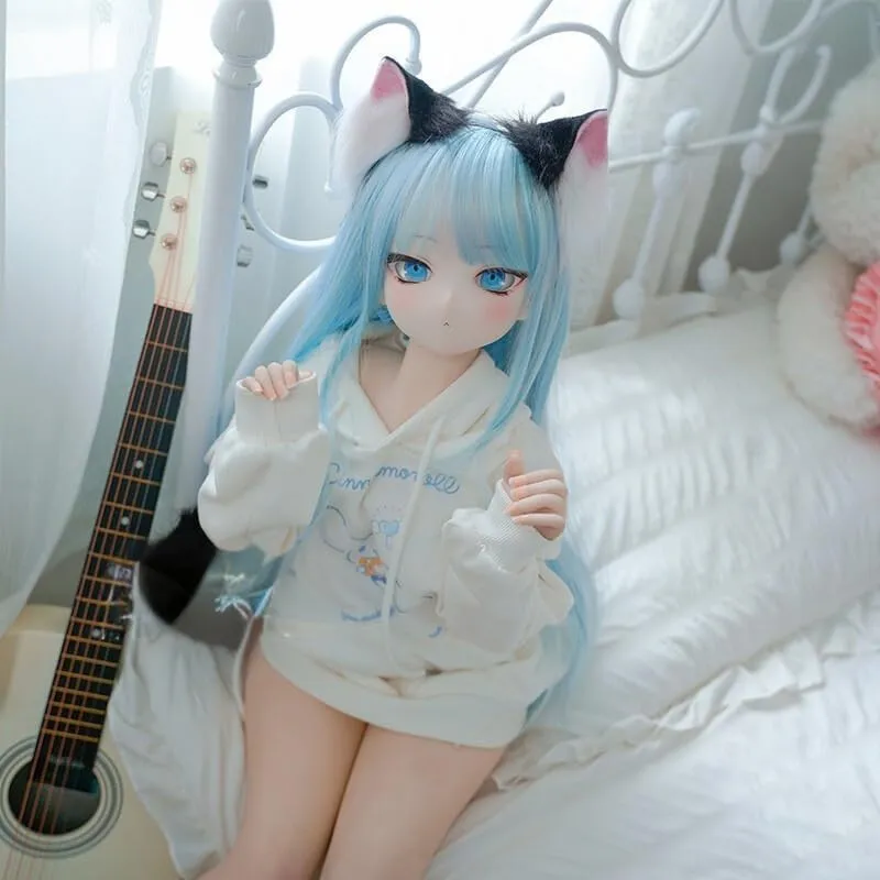 Cosplay/Photography/Arts (Wig) Mozu Doll Mint 1/2 Female Seamless Jirai Kei Fashion Action Figures Silicone preliminary workday discharge constitutional encroach Material, 115cm Flexible Figure Doll for 