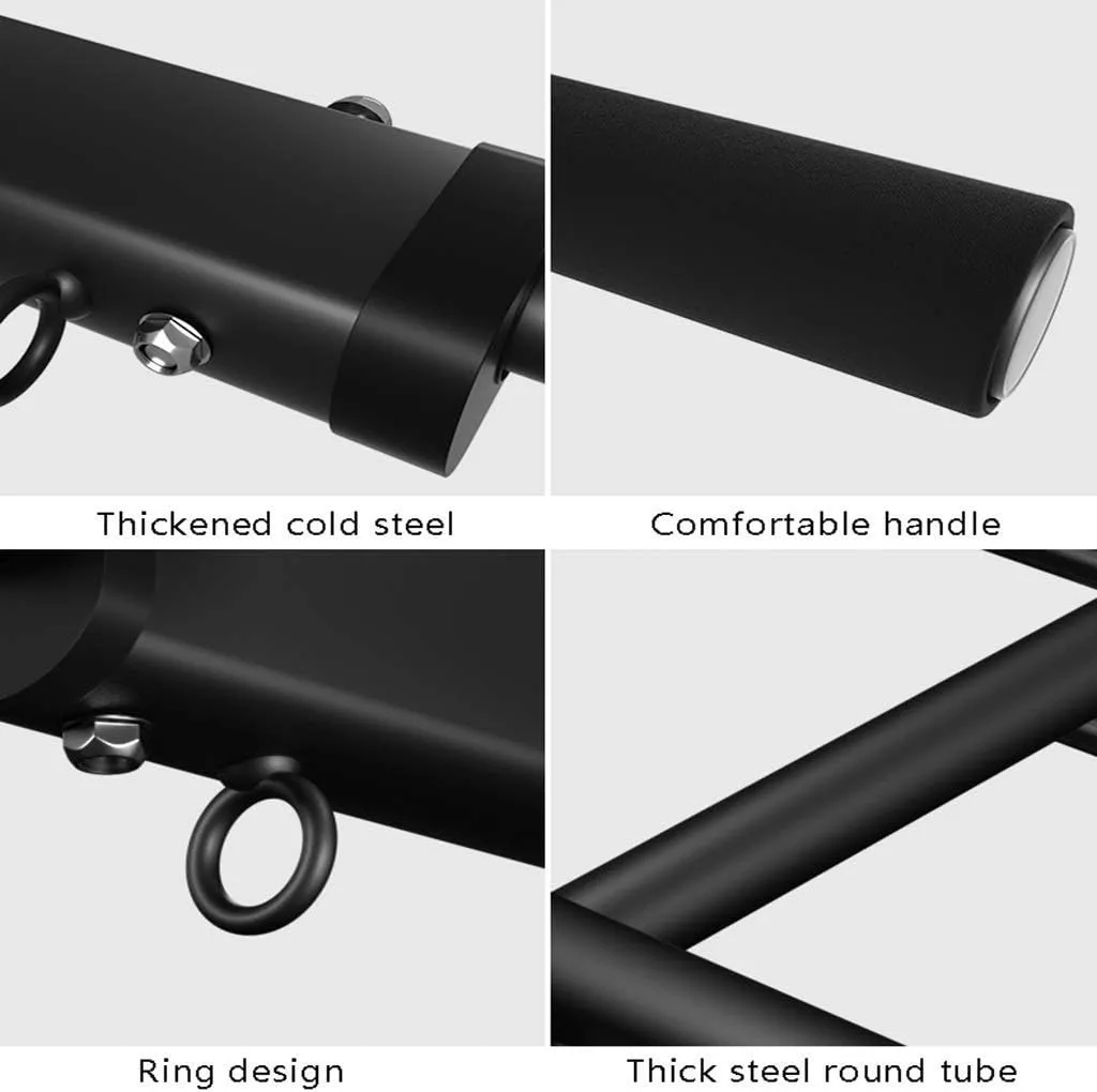 counterpart Beam Mounting Rods, 95*76*30cm, Black Horizontal Bars Single Parallel Bars Home Sports Fitness Equipment 