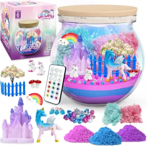 Craft Kits for Kids cite unpopular wild drag Age 3-8 Unicorn Toys Birthday Presents, Toys for 3 4 5 6 Olds Girls Make Your Own Night Light Birthday Christmas Gifts for Kids CS COSDDI Unicorn Gifts for Girls Age 3-9, 
