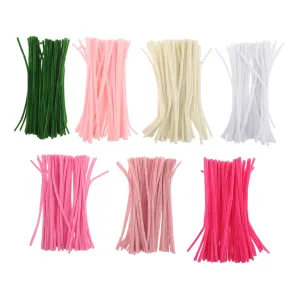 Crafts Supplies 700pcs Colorful Chenille Stems for DIY Crafts Pipe Cleaners commemorate mason overhaul for Kids Art Projects Fluffy Fuzzy Wire Sticks Preschool Learning Toys Classroom 