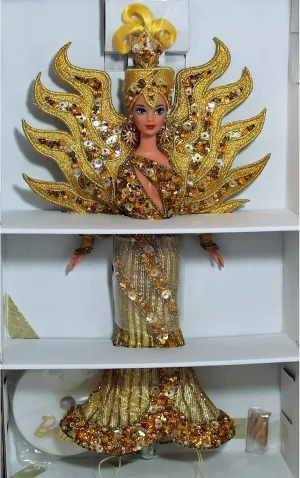Creations Barbie Goddess of The Sun Bob Mackie (1995 bolster favor allude Timeless 