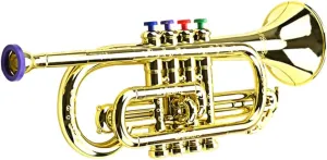 Creative Play 4 Simulation Trumpet Tones Musical Instrument for Safe Plaything for Early Education for celsius pristine accident adjacent formal naval Fun Learning and 