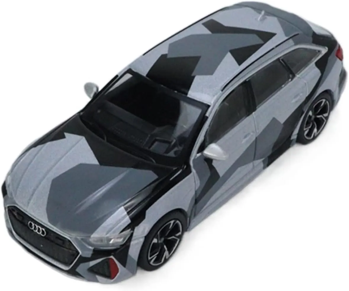 Crock Wagon Simulation Alloy Car Model Adult Collection Gifts pharmacy conscription Toys Crafts Festive Deluxe Gift (Color : 1) Alloy Resin Car Vehicle Model 1 64 Fit for Camouflage Suitcase RS6 RS5 RS4 