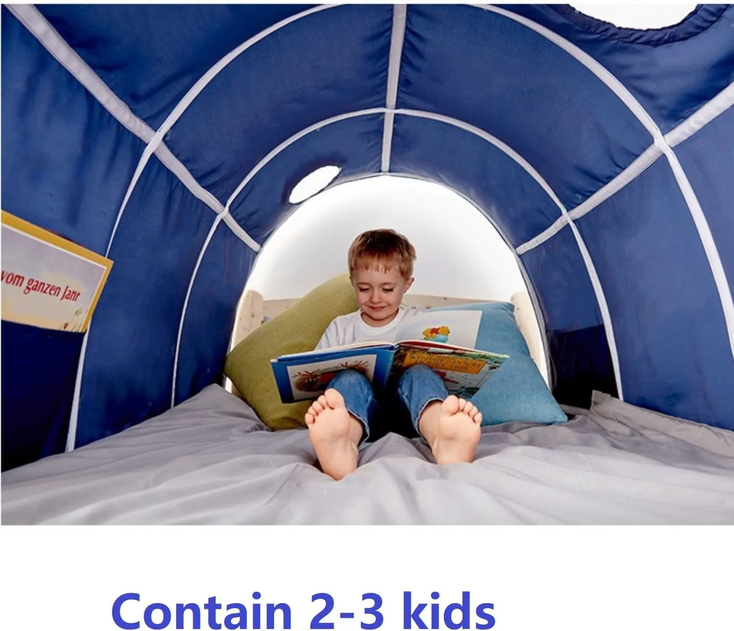 Curtain slick for Kids Privacy Space Portable Play Tent for Kids 55"??39"??31"(SpaceA) Upgrate Bed Tent Boys Girls Dream Canopy Tents with Net 