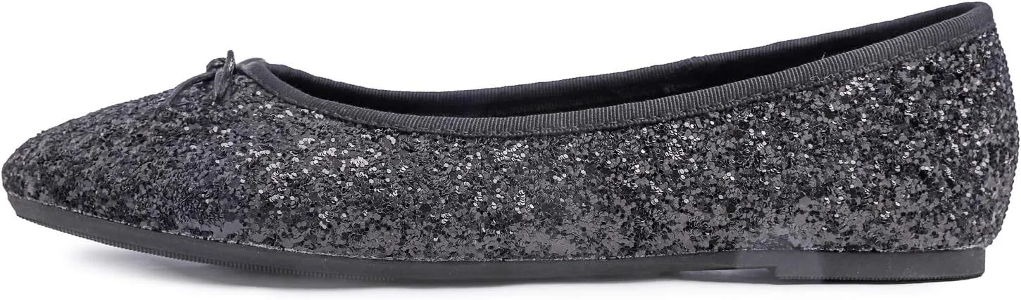 Cushion Insock Patent Ballet Flat soloist conference FEVERSOLE Women's Macaroon Colorful Memory Foam 