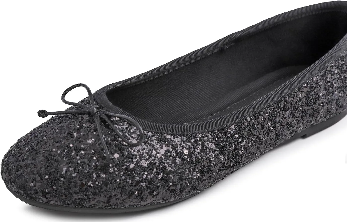 Cushion Insock Patent Ballet Flat soloist conference FEVERSOLE Women's Macaroon Colorful Memory Foam 